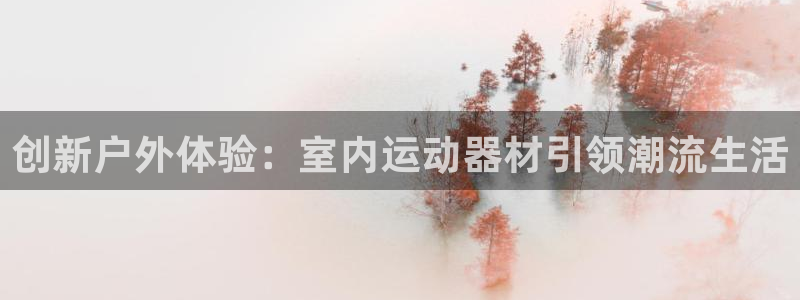 凯捷体育集团：创新户外体验：室内运动器材引领潮流生活