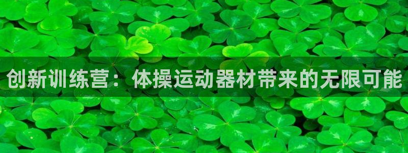 凯捷体育开户：创新训练营：体操运动器材带来的无限可能