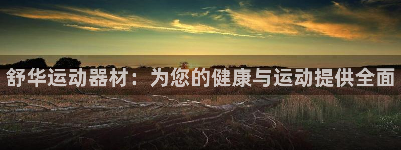 凯捷体育娱乐代理怎么样：舒华运动器材：为您的健康与运动提供全