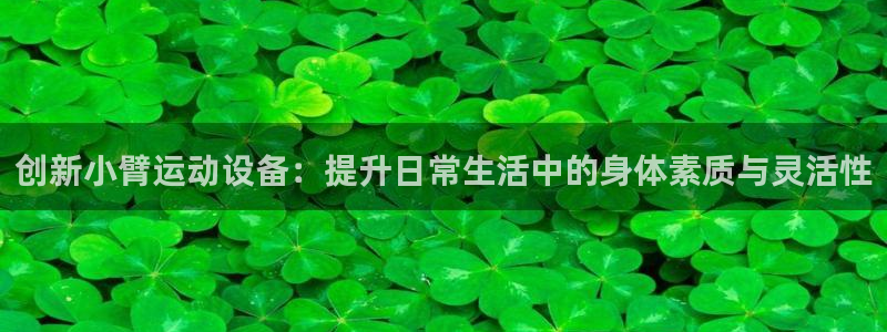 凯捷体育平台注册：创新小臂运动设备：提升日常生活中的