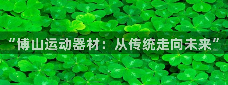 凯捷体育联系电话：“博山运动器材：从传统走向未来”