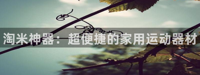 凯捷体育招商电话号码：淘米神器：超便捷的家用运动器材