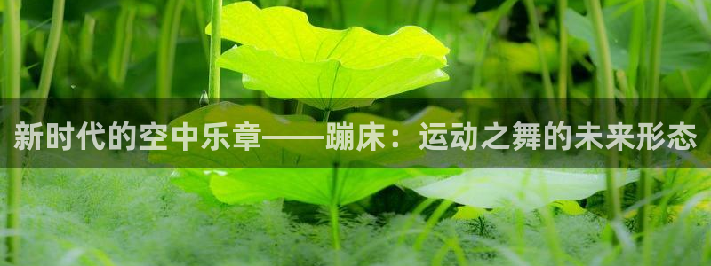 凯捷体育集团官网首页：新时代的空中乐章——蹦床：运动之舞的未
