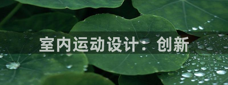 凯捷体育神州：室内运动设计：创新